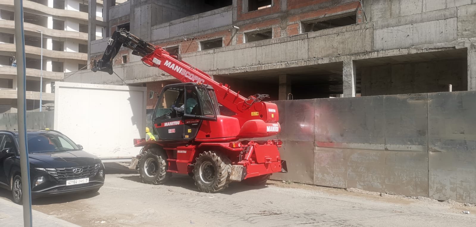 Chariots télescopiques rotatifs de 17m