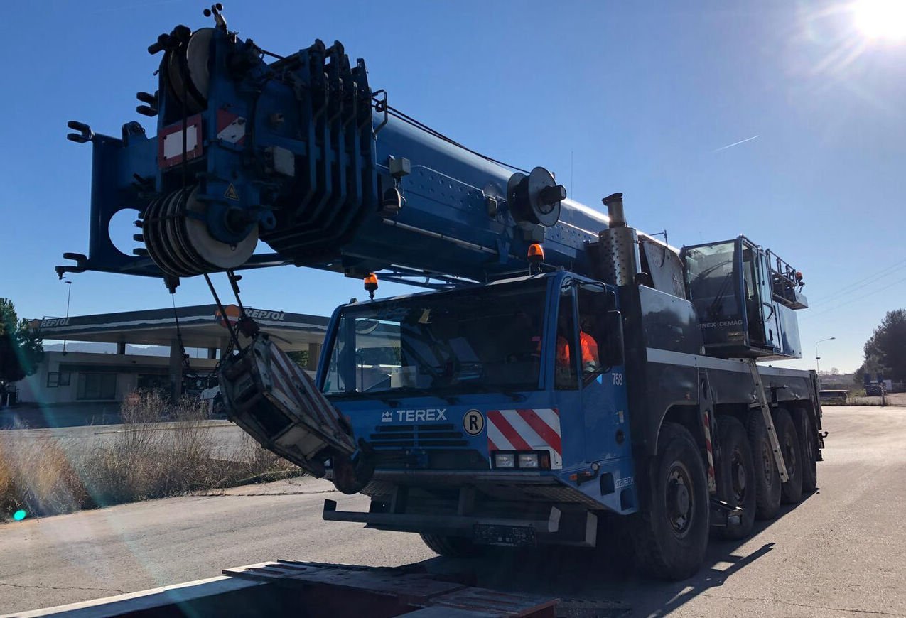 Location grue mobile 120 Tonnes