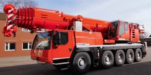 Location grue mobile 100 Tonnes